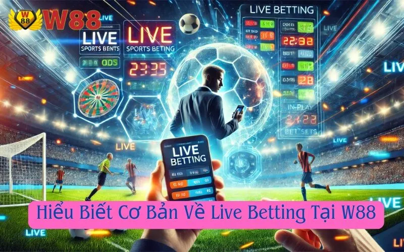 Hiểu Biết Cơ Bản Về Live Betting Tại W88
